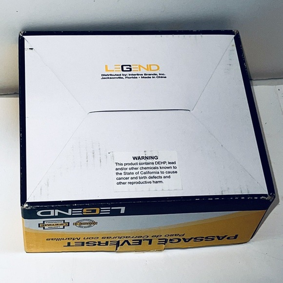 Legend 809125 Wave Style Lever Handle Passage right or left Leverset Grade3 READ - Picture 9 of 9